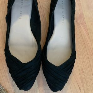 Kelly & Katie Black Flats